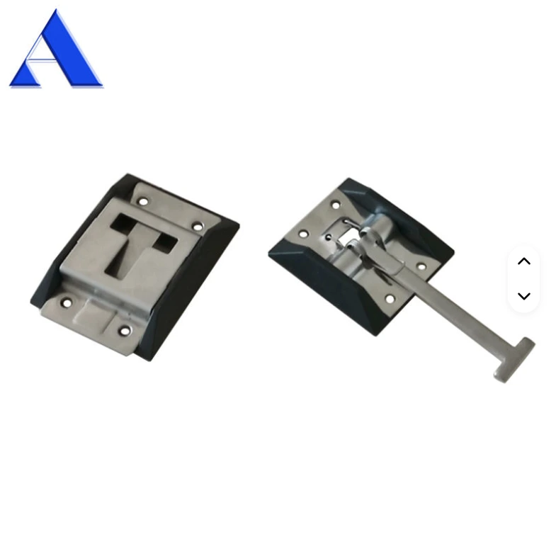 Truck Body Parts T Shape Stainless Steel Truck Camper Door Latch Trailer Truck Door Holder Door Retainer 1