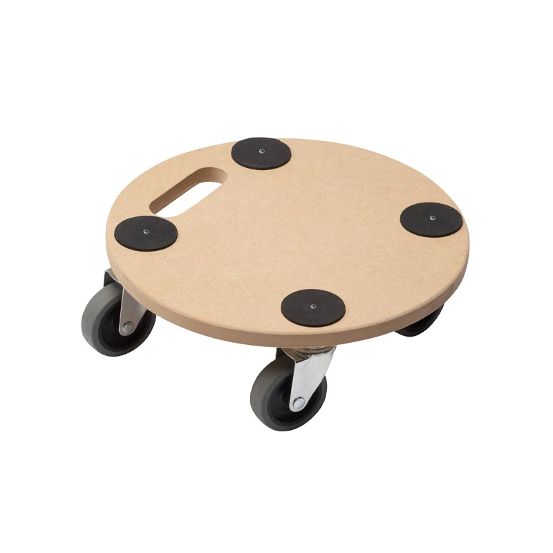 250kg Capacity Wooden Movers Dolly – TH6003007 1