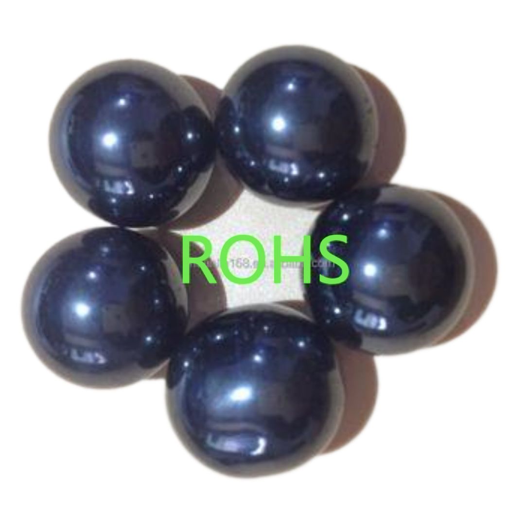 Customized Size Black Ferrite Magnetic Balls Polishing Irregular Olivine Stone Gadgets for Industrial Magnet Sphere Magnets 3