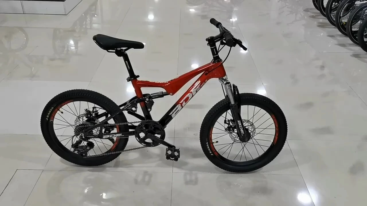 Kids Mountain Bike, Magnesium Alloy Frame, Variable Speed, Disc Brakes, Shock Absorption, Children Bicycle for 8+ Years Old 1