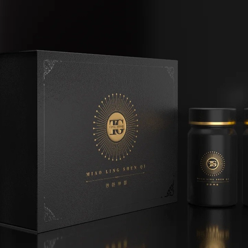 VIPTG Men's Energy Supplement Packaging Box 1