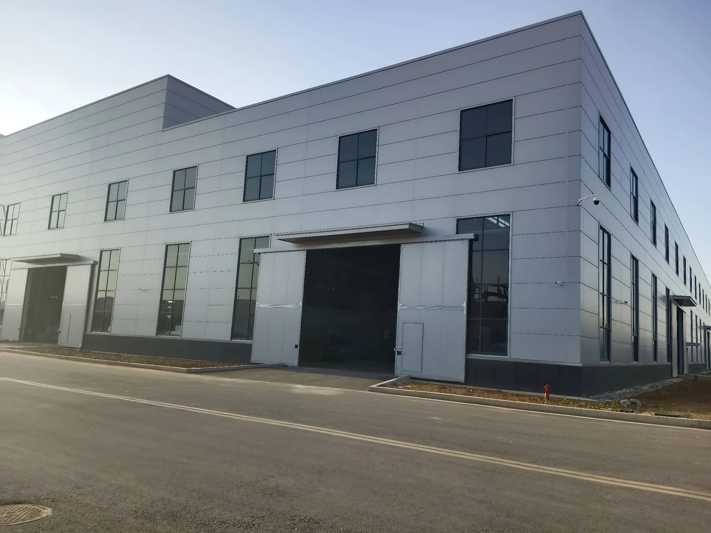 Eps/Rock Wool Sandwich Panel Prefabricated Workshop 1