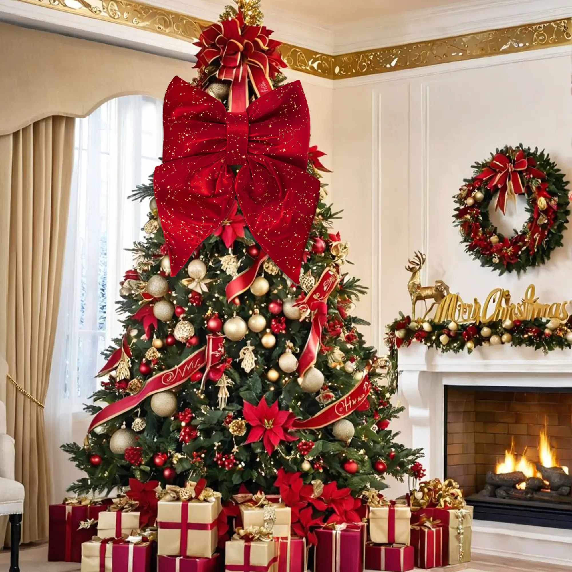 Best Velvet Christmas Ribbon Company 3