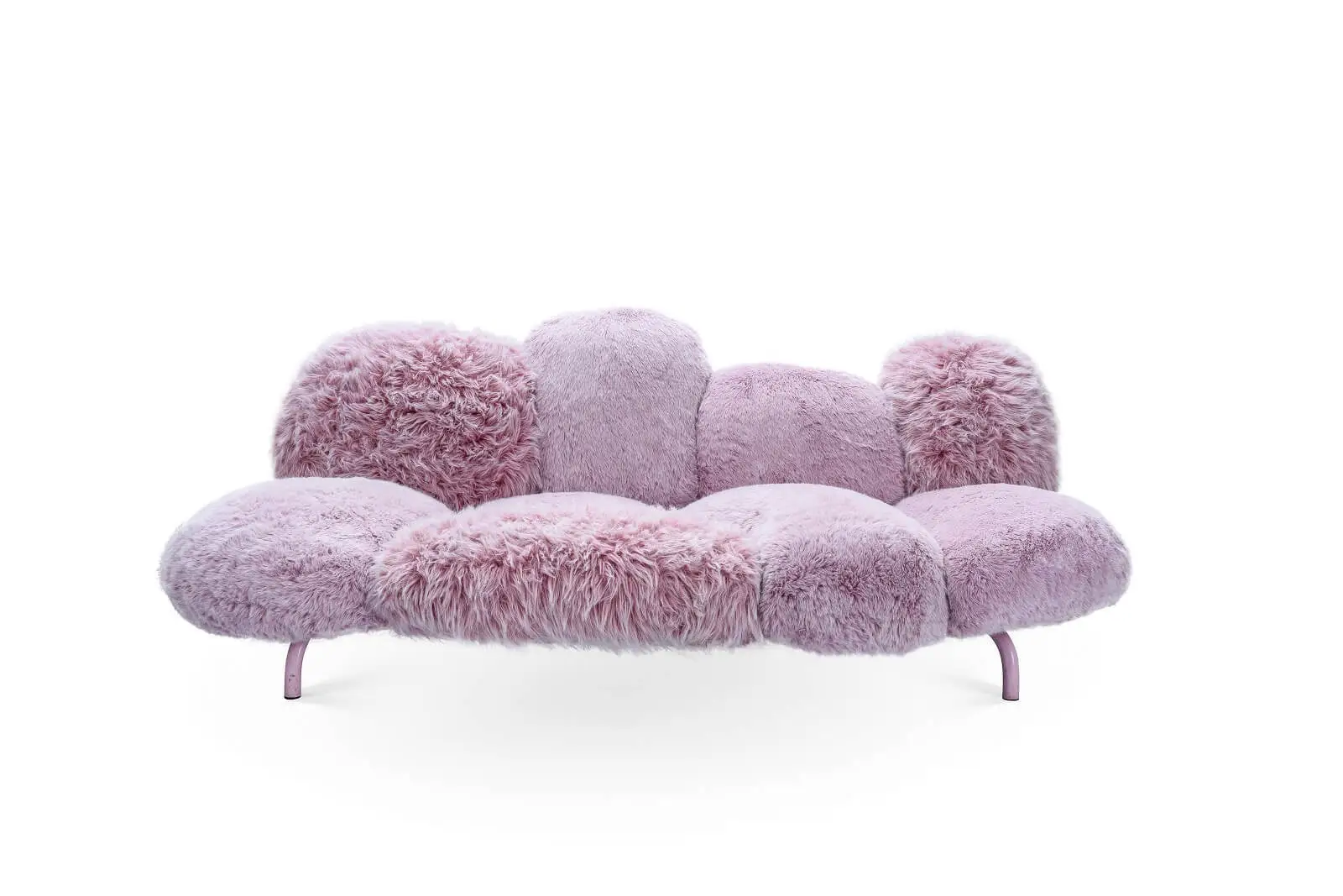 Puff Sofa Fabric Living Room Irregular High Foot Light Luxury Creative Simplicity Cream Style Sofa Chair 1
