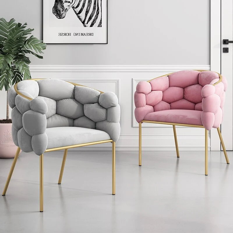 Leisure sofa, my bedroom, light luxury, simple, modern, home use, backrest chair, ins style 1