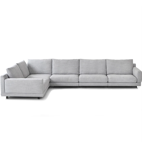 Nordic modern sofa, living room, small unit, minimalist lamb wool, minimalist Noble Consort fabric sofa 1
