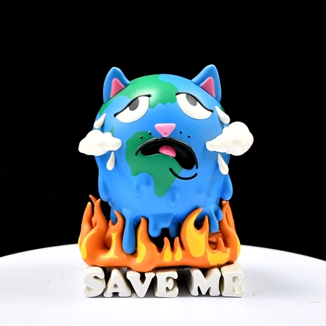 Hot Sale Blue Vinyl Figure Toy for Collection 1