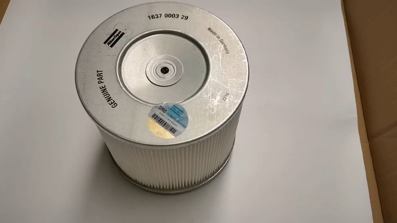 Atlas Copco Vacuum Pump Part Air Filter 1637000329=1630000329 1