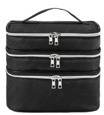 Stylish Reusable Three-layer Lunch Tote Bag Perfect for Work, School & Picnics 1
