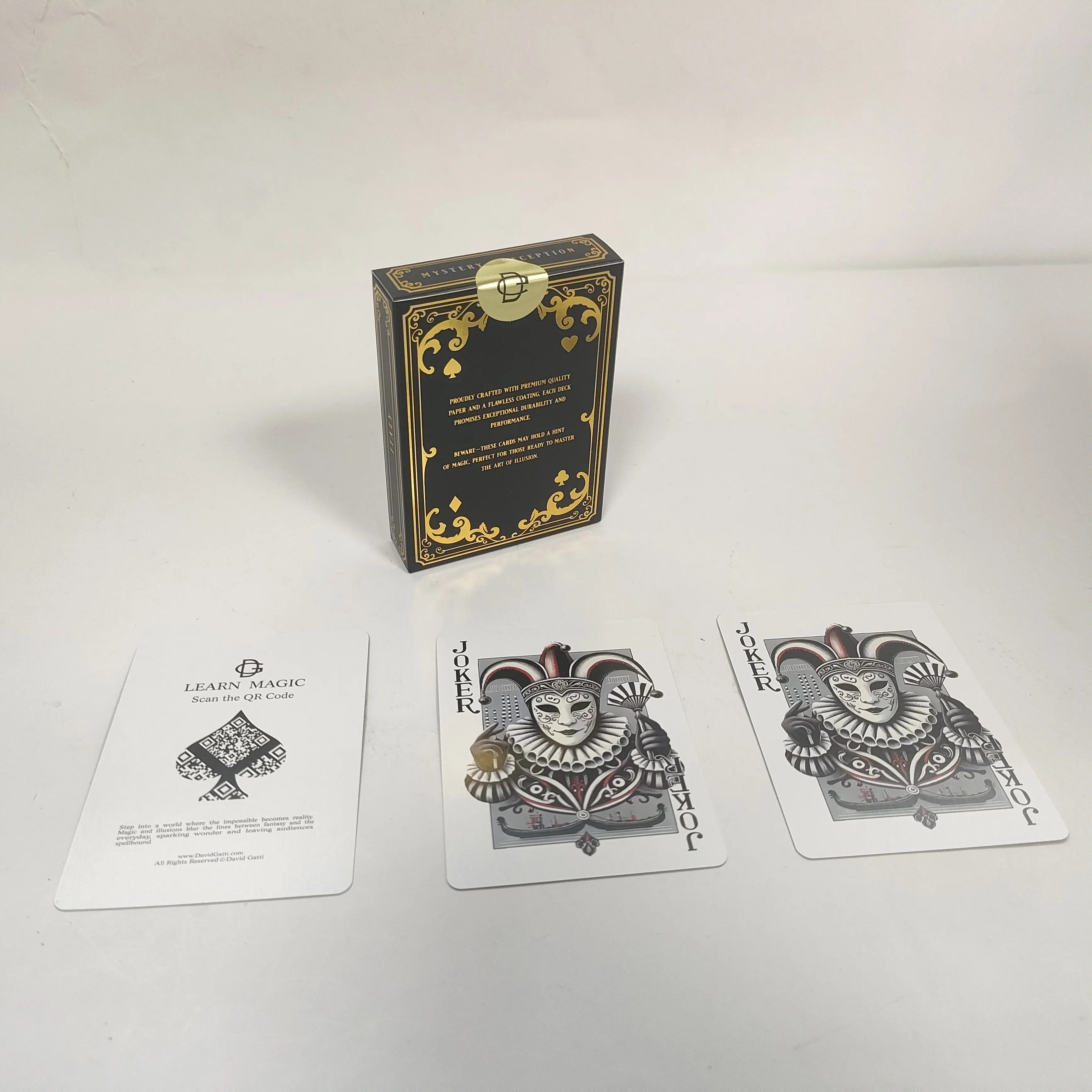 David Gatti Premium Spielkarten: Luxus-Deck für Gamer & Zauberer 1