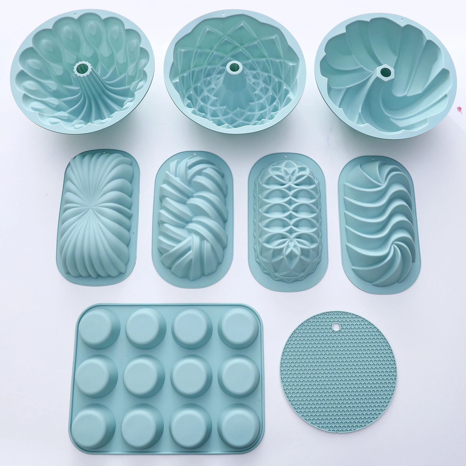 Custom Silicone Cake Mold – 3D Bundt Pan for Chocolate & Baking Decoration 1