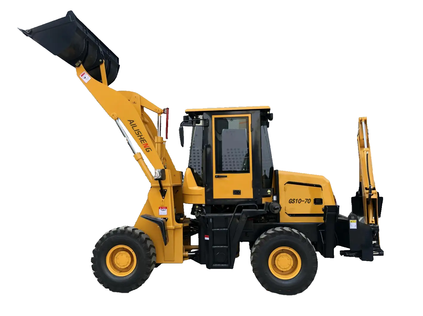 AILISHENG BACKHOE LOADERS GS10-70 1