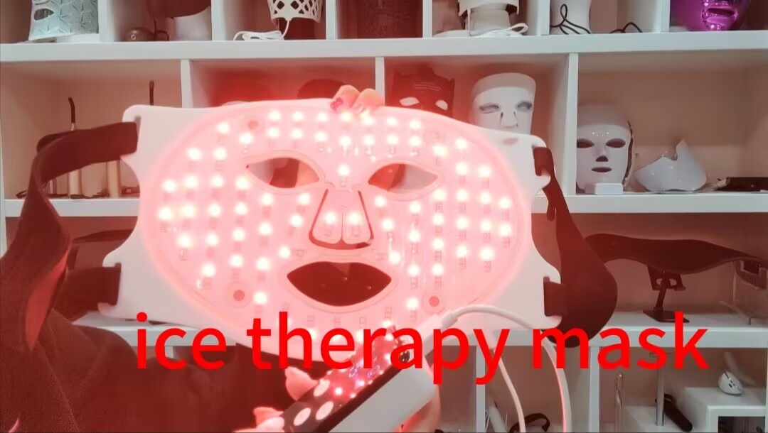 Smart Ice Cooling LED Red Light Therapy Mask