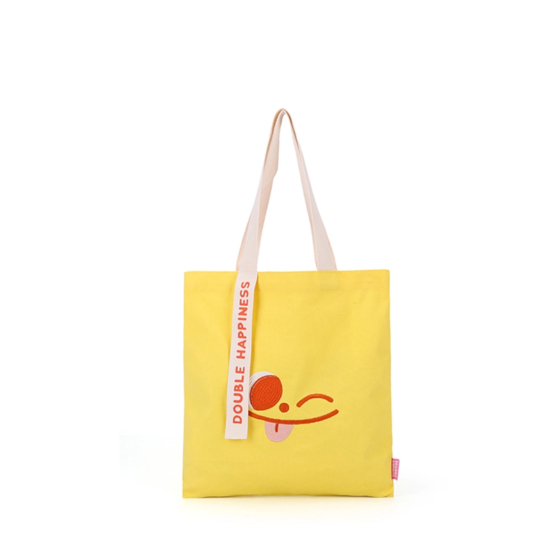 Bolso de hombro de lona LANKIN de gran capacidad, diseño simple y personalizable para desplazamientos. 1