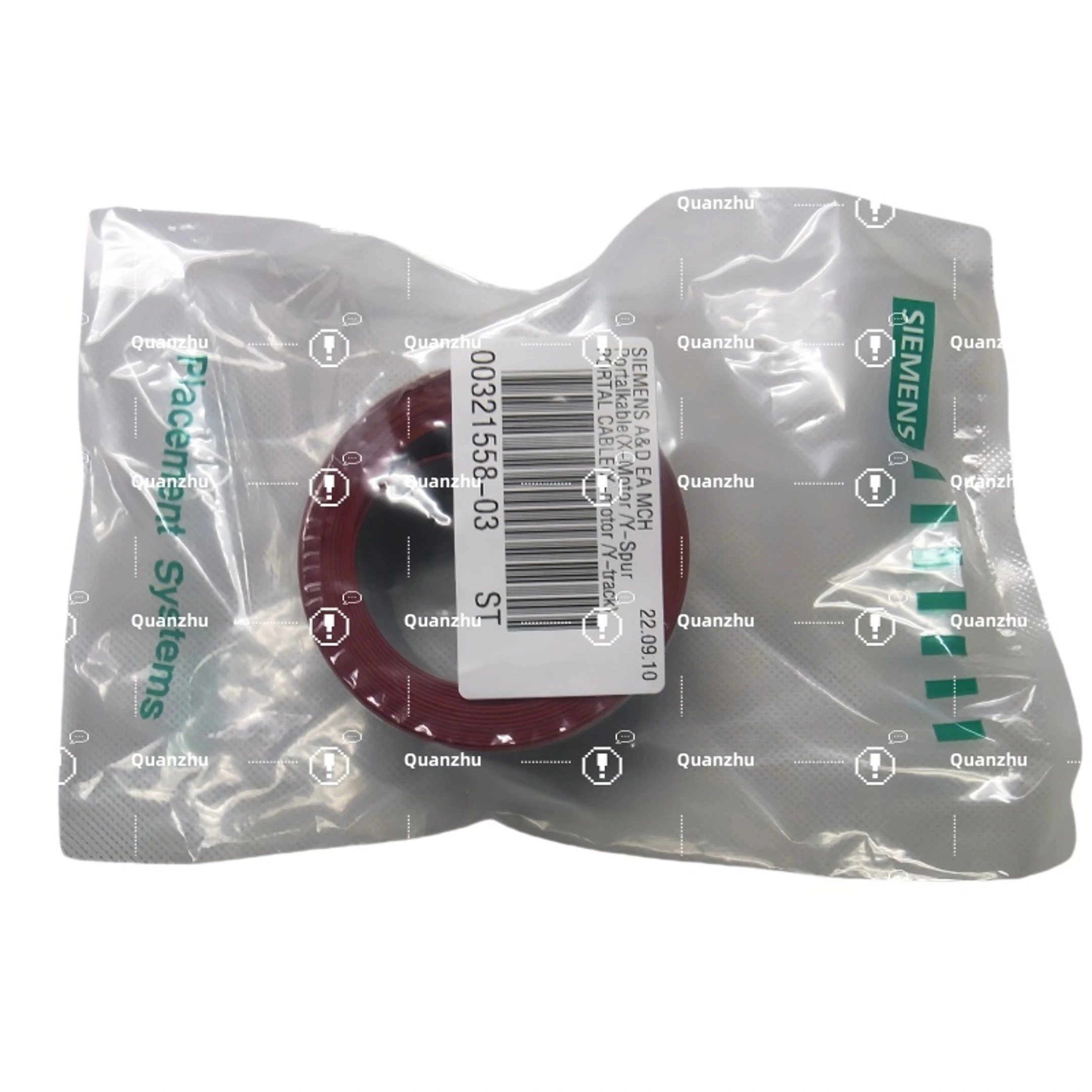 Cable de pórtico Siemens 00321558 (vía Y del motor X) para máquina de selección y colocación SMT 1