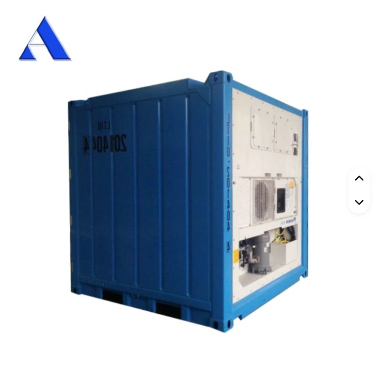 DNV 2.7-1 & EN 12079 Standard 8ft 8 Feet Offshore Reefer Container for Fresh and Frozen Storage in Qingdao Dalian 1