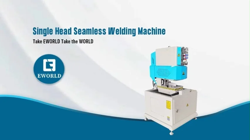 PVC Window Single Head Seamless Welding Machine UPVC Profile Welder 1