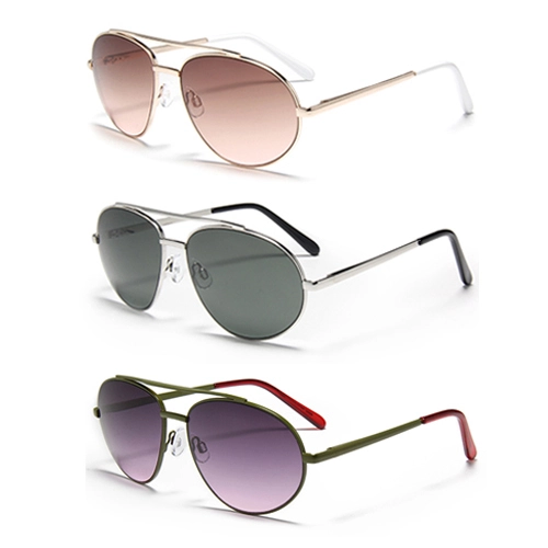 S60190 Latest Fashion Classic Style Luxury Brand Sunglasses Comfortable Lightweight for Women Men Metal Sunglasses Gold 1