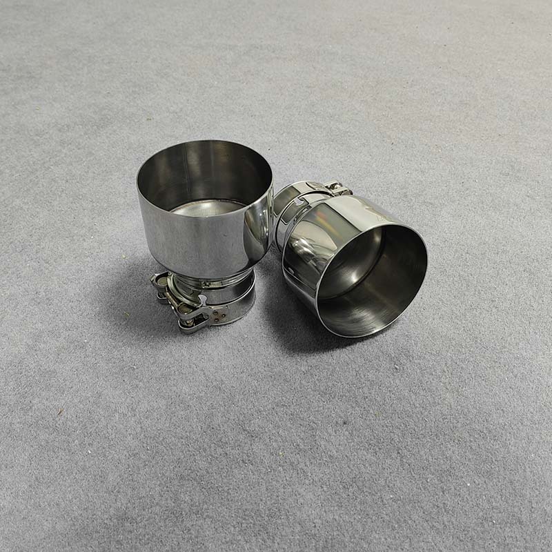 SILVER Exhaust Pipe Muffler Tip For BMW M2 M3 M4 M5 M6 5