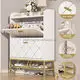 Living Room Furniture Oak Shoe Rack Supply 2