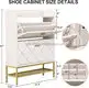 Living Room Furniture Oak Shoe Rack Supply 5
