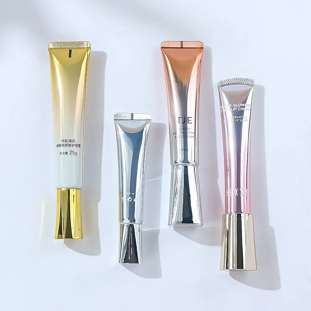 Cosmetic packaging tubes, plastic tubes without air pumps 1