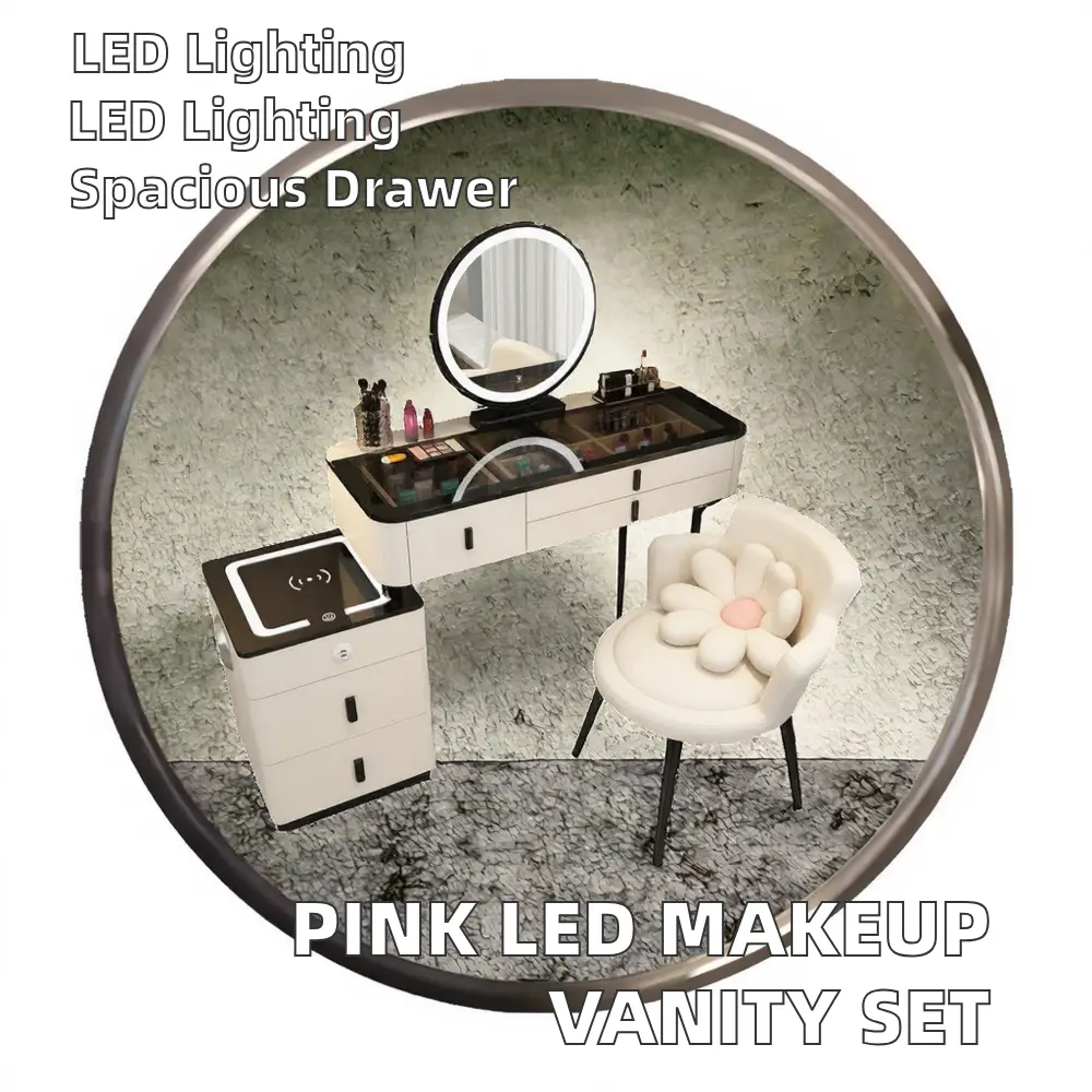 Gold Metal Dressing Table Metal Dressing Table Wholesale - Yifan Furniture 5