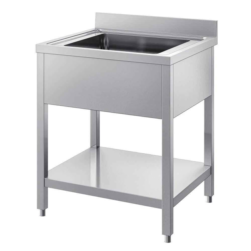 stainless steel single sink