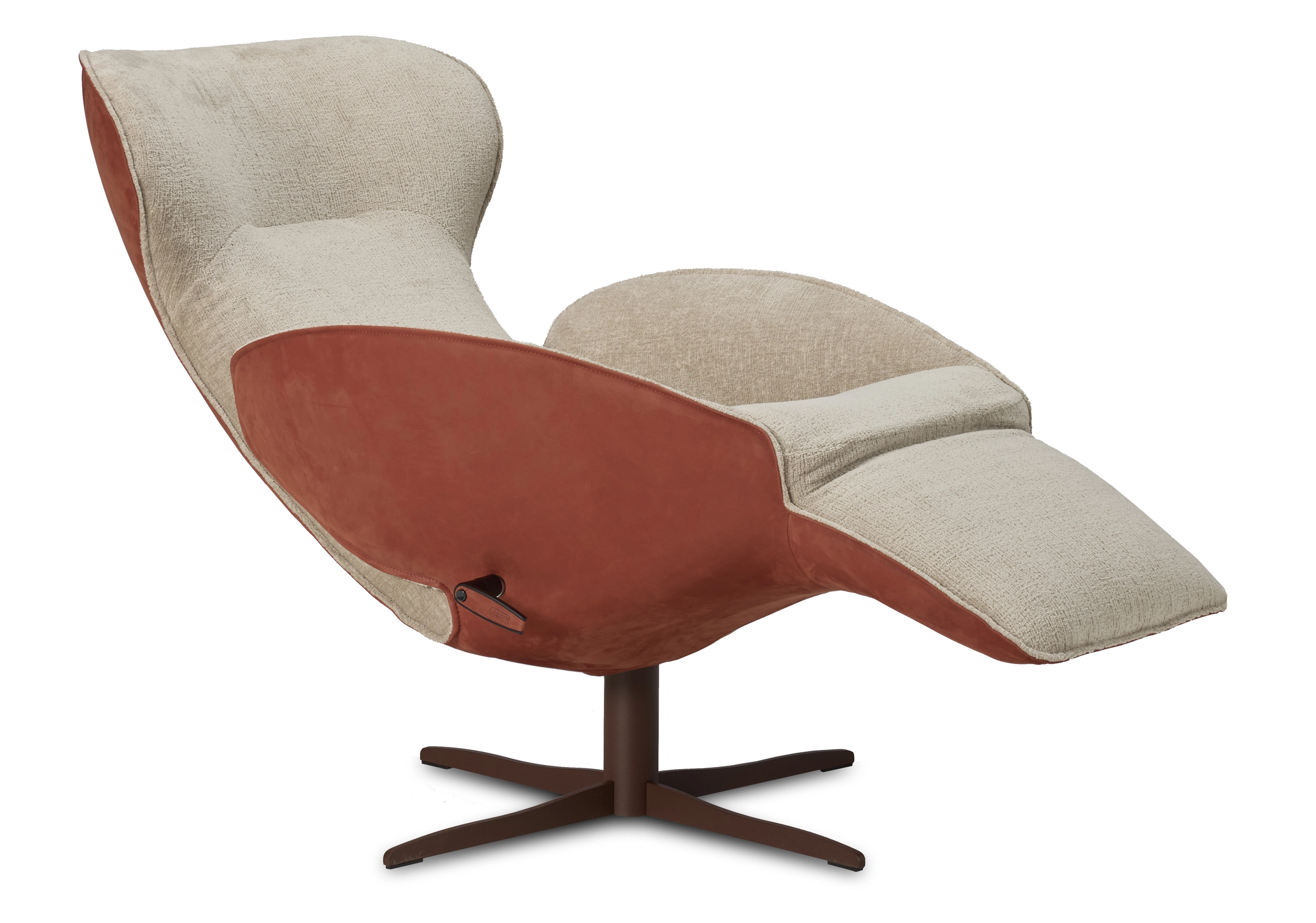 Comfortable Leisure Chair with Swivel Design for Bedroom or Study 1