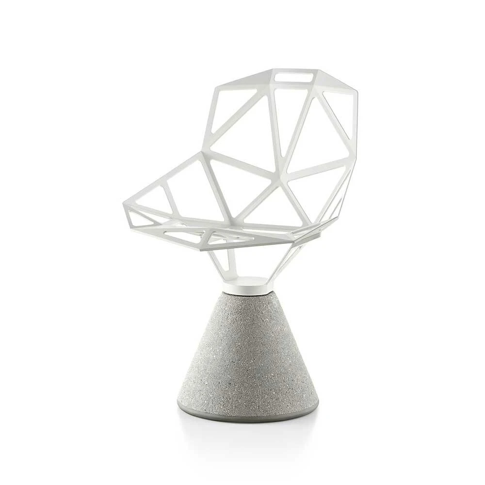 FRP chair - An unconventional hollow-shaped leisure chair designed by a Nordic designer 1