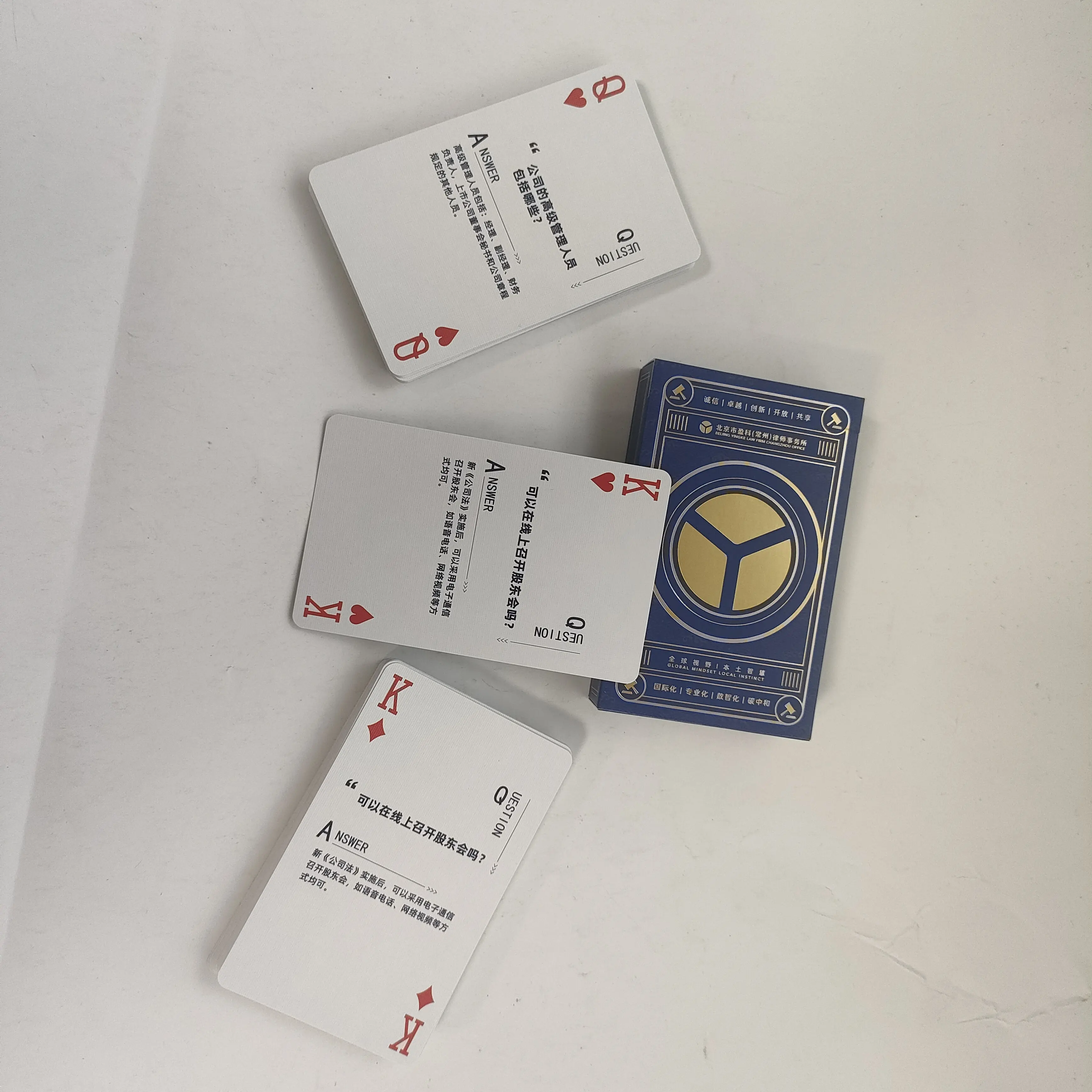 Benutzerdefinierte Rechtswissen-Spielkarten: Lehrreiche & Premium-Decks für Enthusiasten 1