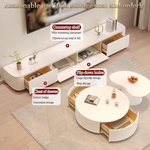 Yifan Furniture 75 Inch Tv Stand Directly Sale 2