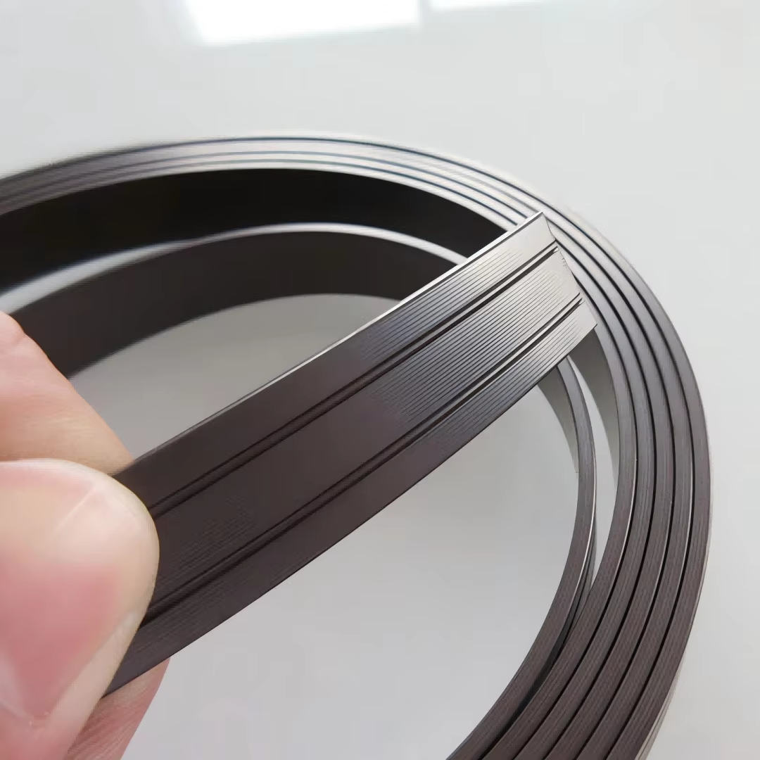 Industrial Neodymium Rubber Magnetic Sheets Soft Roll Type with Bending, Moulding, Punching & Welding - Coated Magnet 2