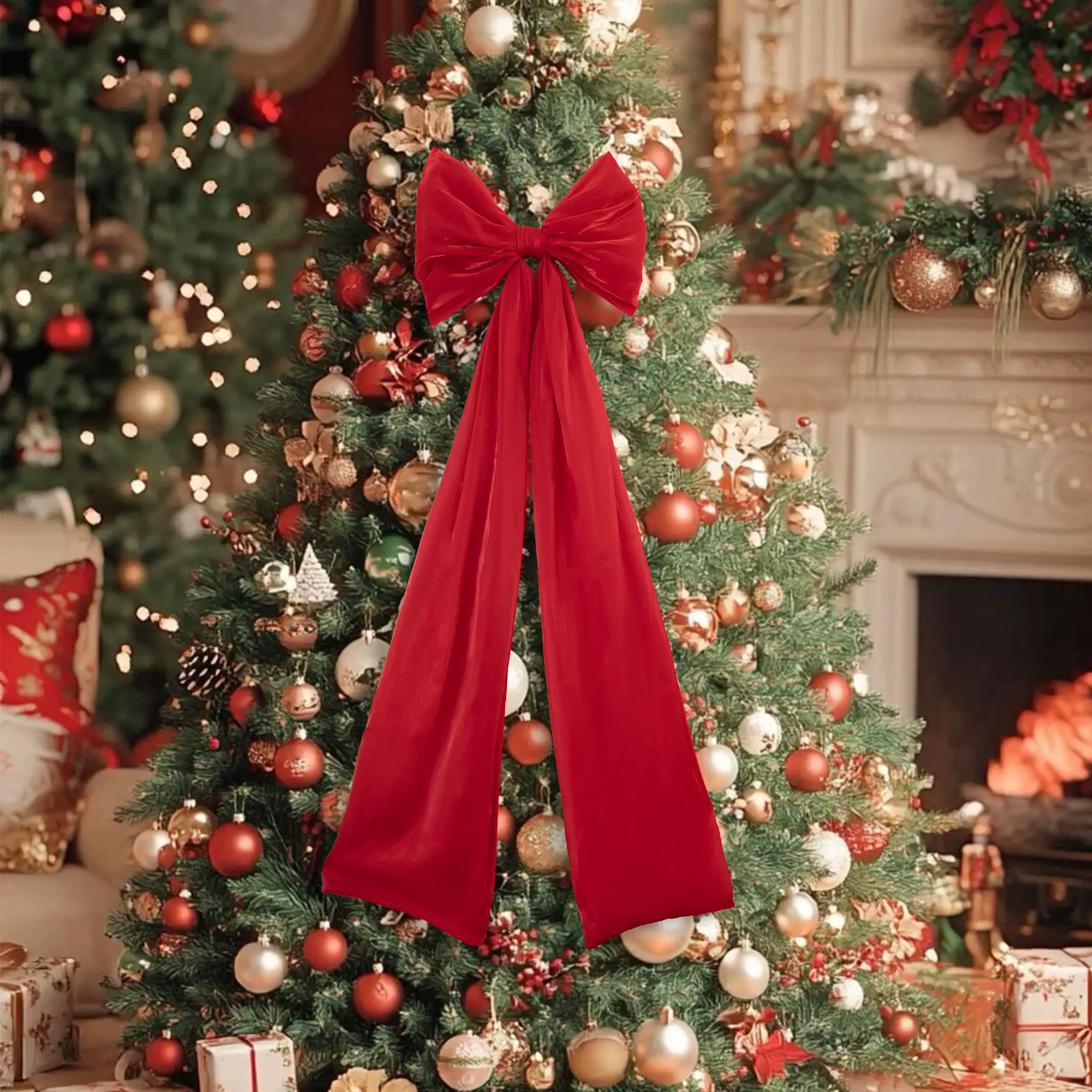 Elegant Christmas Ribbon Product Wholesale - MSD Bow 3