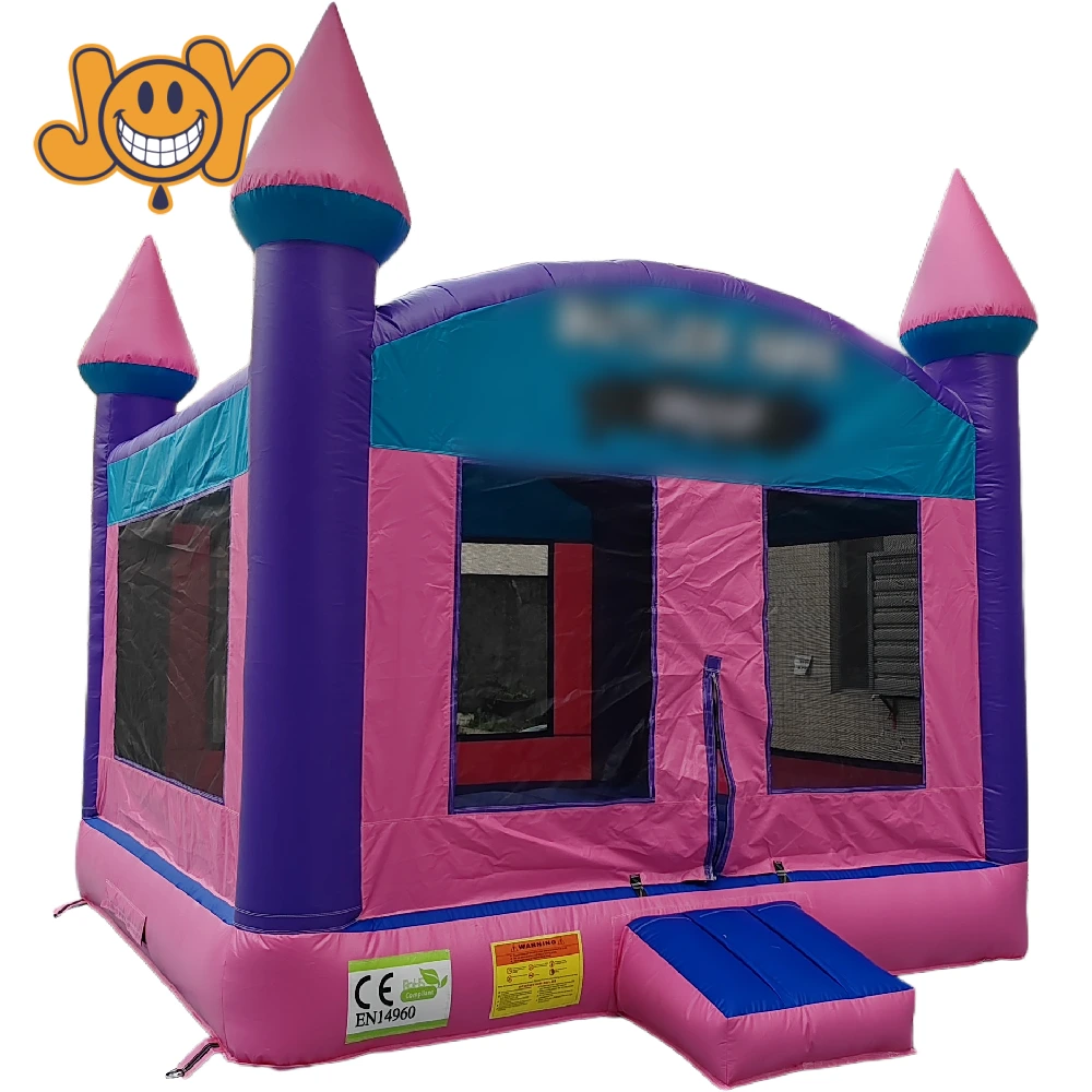 Château gonflable commercial sur le thème des princesses 1