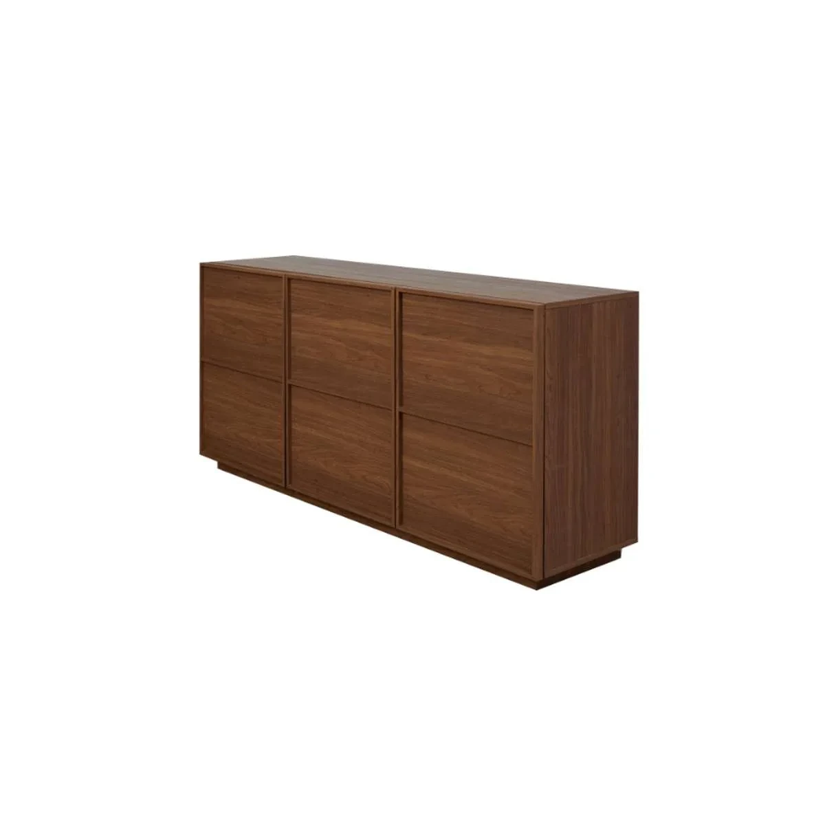 Six-drawer Sideboard Cabinet for Living Room, Retro-inspired Furniture with Large Storage Home Furniture 1