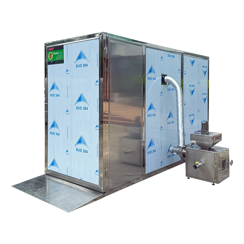 Commercial Smoking and Drying Machine for Fish and Meat - AIO-DF300T