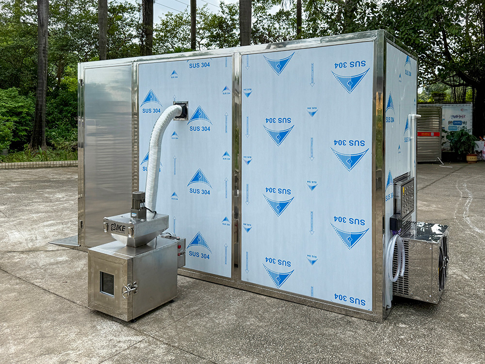 Commercial Smoking and Drying Machine AIO-DF300TSM | Heat Pump Food Dryer