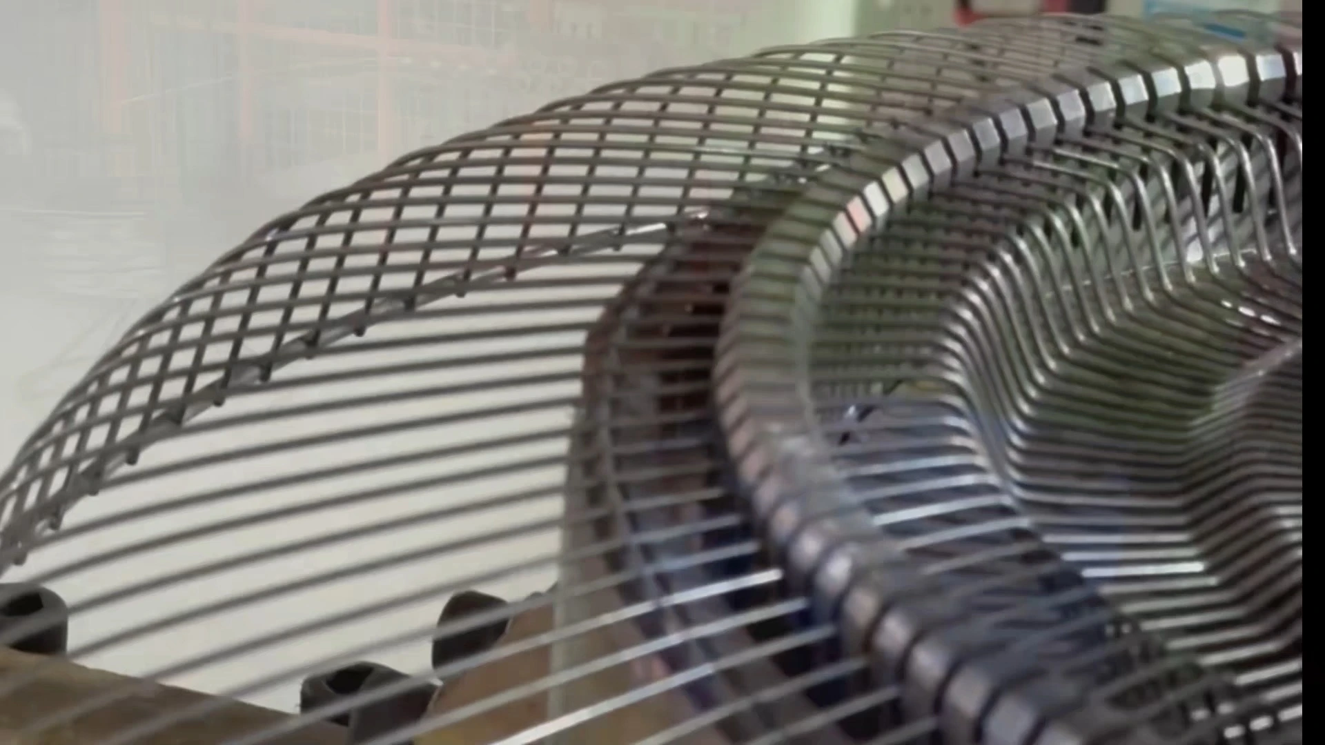 High-Precision Hydraulic Handle Forming Machine for Fan Guard Mesh Covers - Automated Bending 1