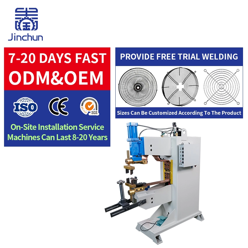 Spot Welding Machine for Fan Guard Mesh Handles - Automated Precision Welding with 0.1mm Tolerance & CE/ISO Compliance 1