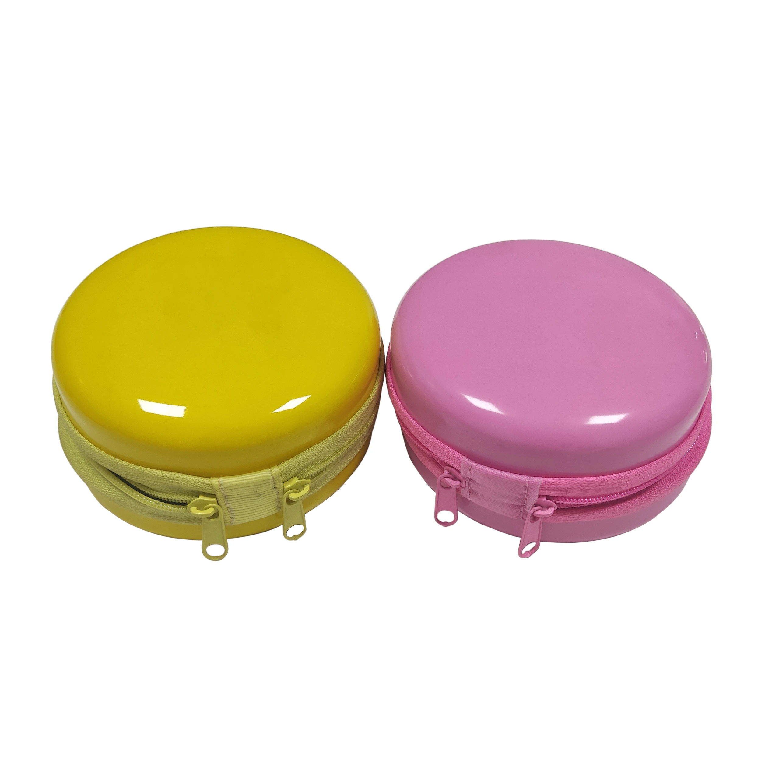 Round Metal Promotional Gifts Zipper Tin Box - Factory Wholesale 1