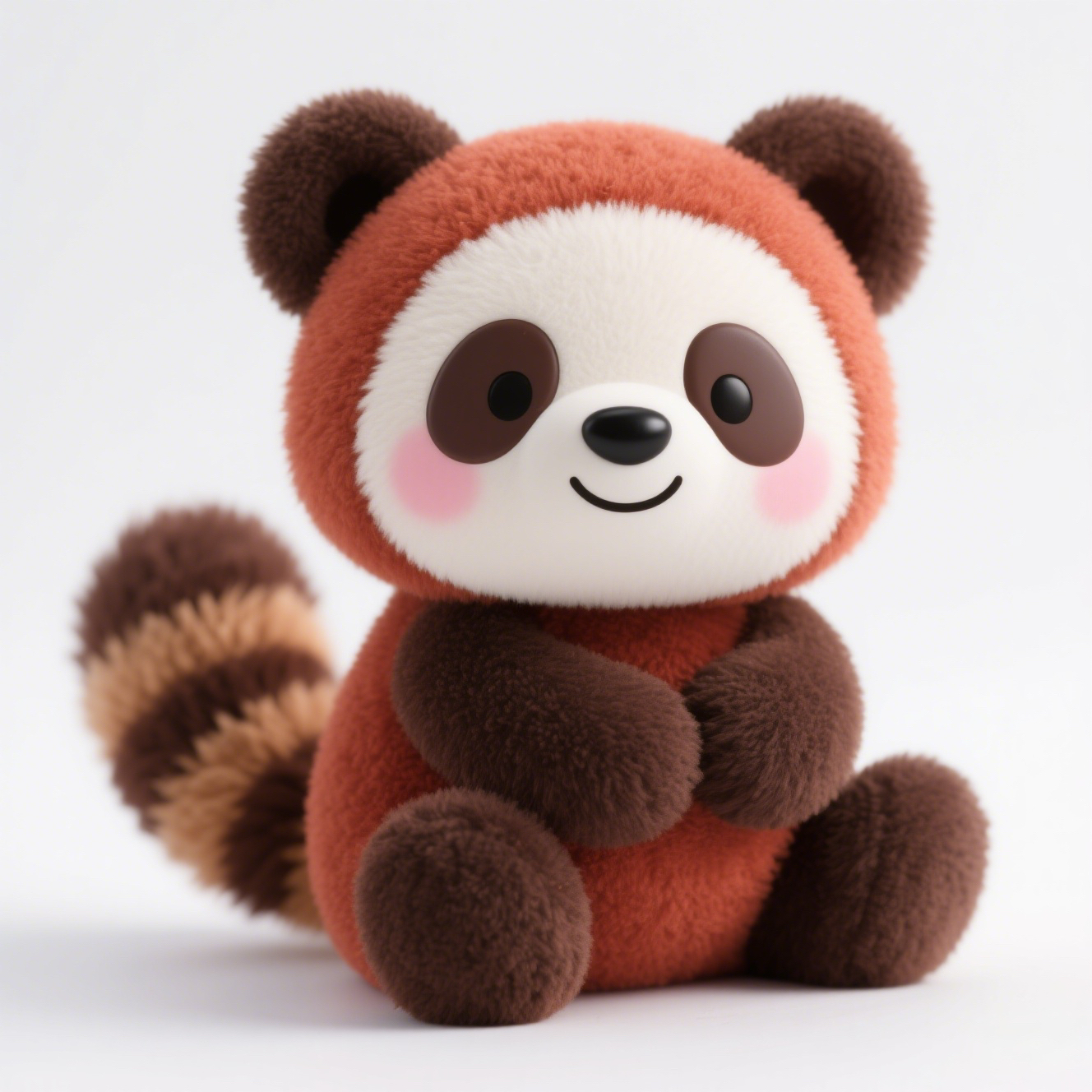 New Arrival Custom Plush Panda Figure Toy Action Figure as Gift 1