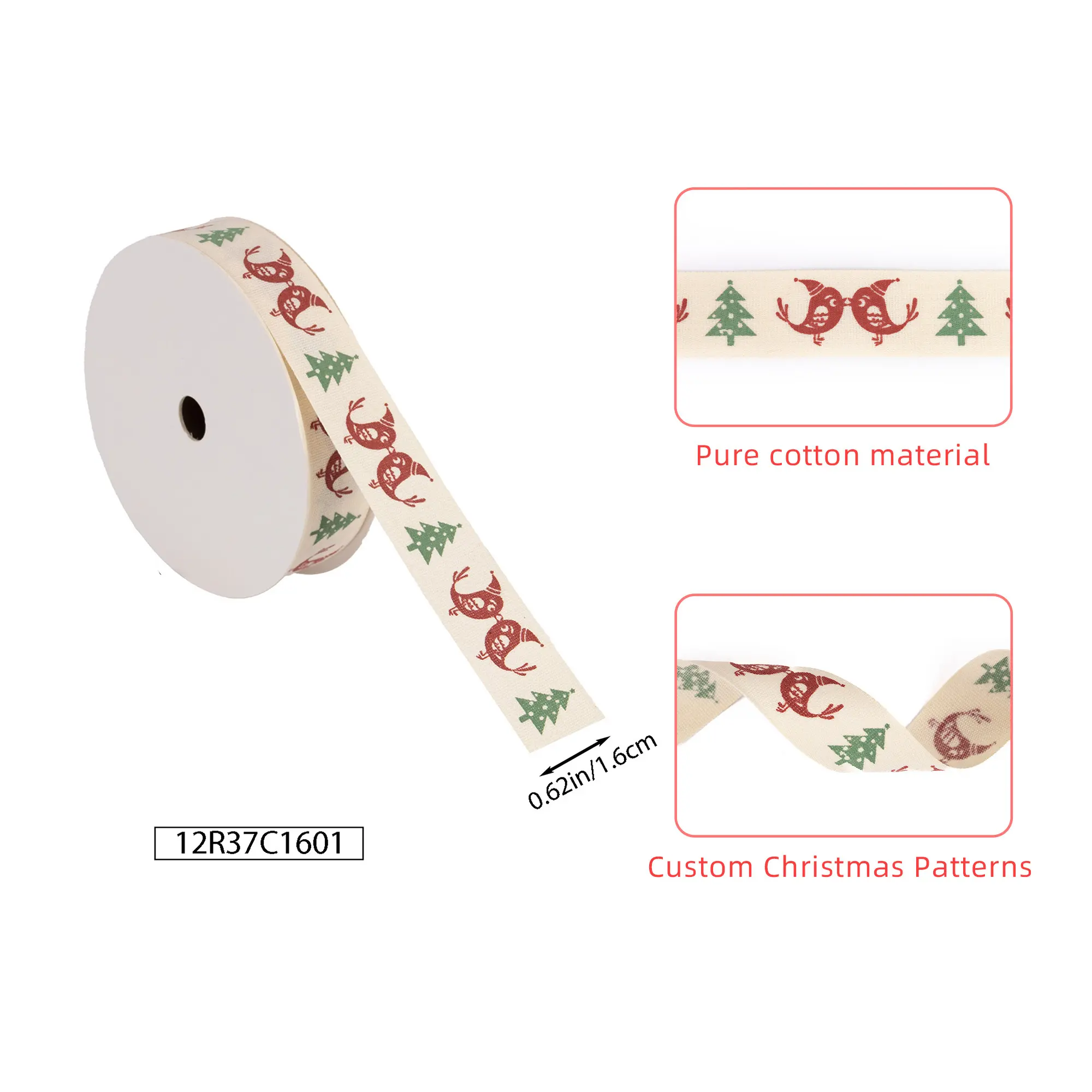 Wired Christmas Ribbon Wholesale by MSD Bow 6