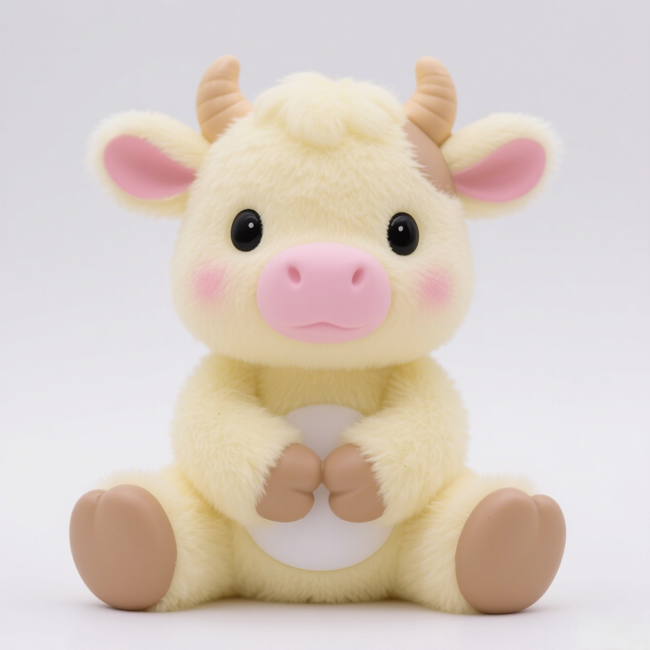 Nouvelle arrivée : jouet en peluche personnalisé en forme de vache, à collectionner pour la décoration 1