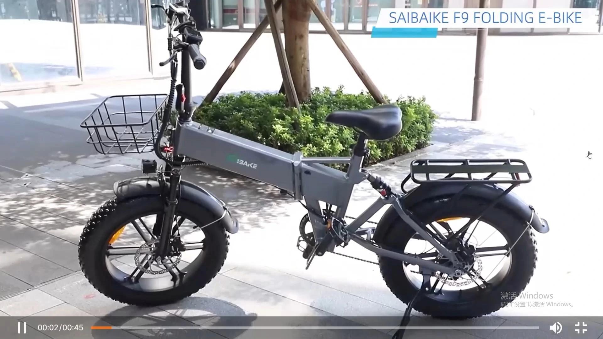 20 Inch Foldable 4.0 Fat Tire Ebike 48v 500w Electric Bicycle Mountain E Bike Electric Folding City Bike Bicycle 1