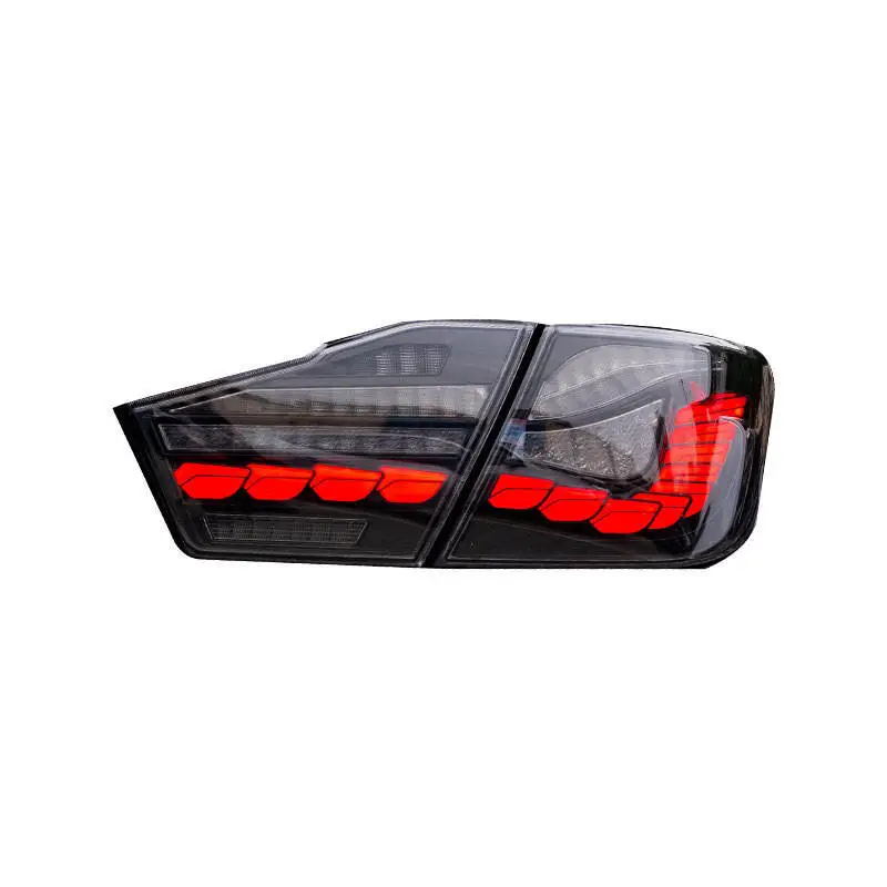 Smoke Tail Light Assembly Taillight for Toyota Camry 2012-2014 Car LED Rear Lamp with DRL Sequential Turn Light 1