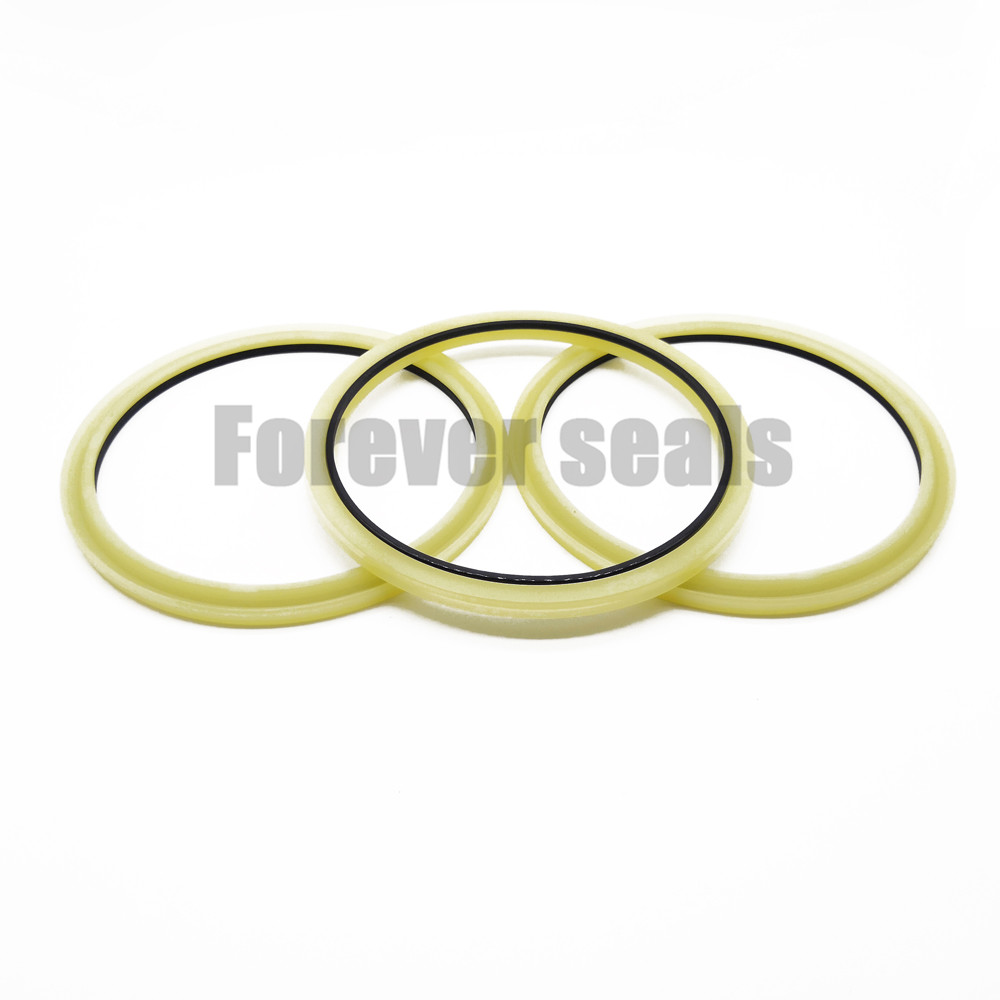 Anillo de sellado de poliuretano con amortiguación combinada HBY para maquinaria de construcción 4