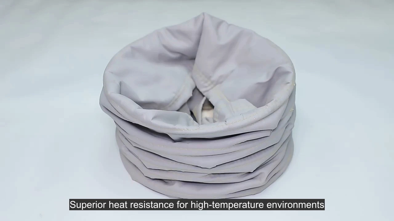 Portable Heater Ducting - High-Temp Flexible Air Duct for Heating Systems (-45°C to 300°C) | NUOENWEI 1