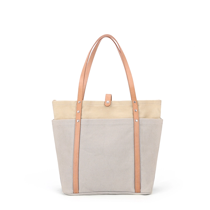 Bolsa de lona LANKIN con diseño patchwork, gran capacidad para desplazamientos. 1