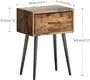 Solid Wood Nightstand by Yifan Furniture 5
